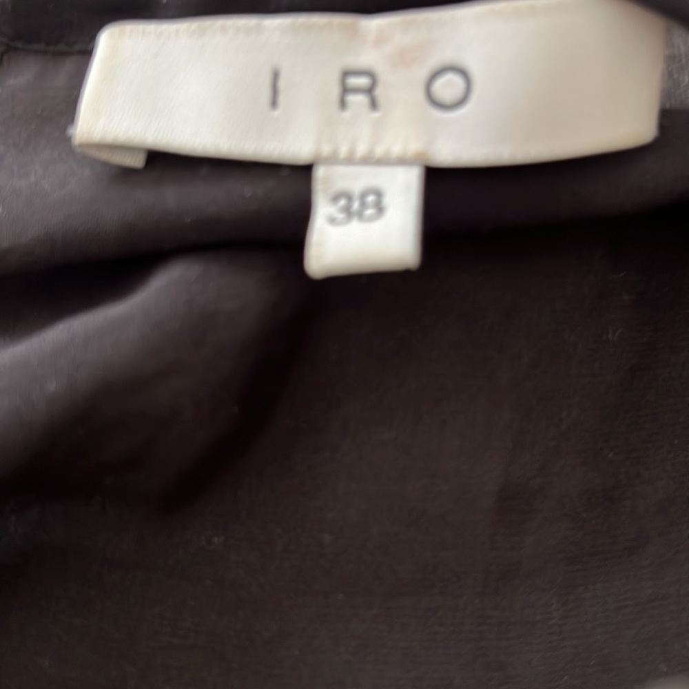 Cool Silk Dress By Iro , Perfect For Evening /Party . Barely Worn. View 4